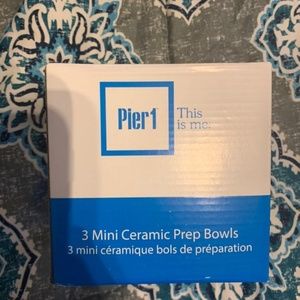 Mini Ceramic Prep Bowl Set